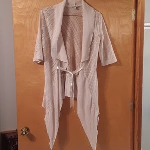 Sheer cardigan